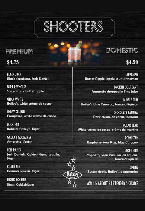 Drink Menu 2